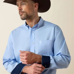 Wrinkle Free Solid Classic Fit Shirt
