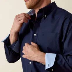 Wrinkle Free Solid Classic Fit Shirt