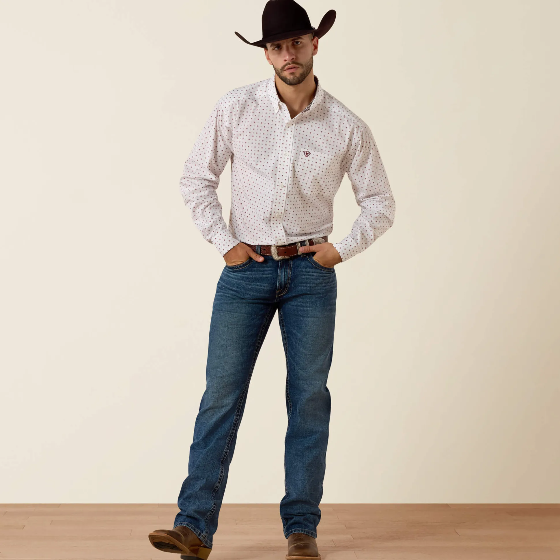 Wrinkle Free Waverly Classic Fit Shirt