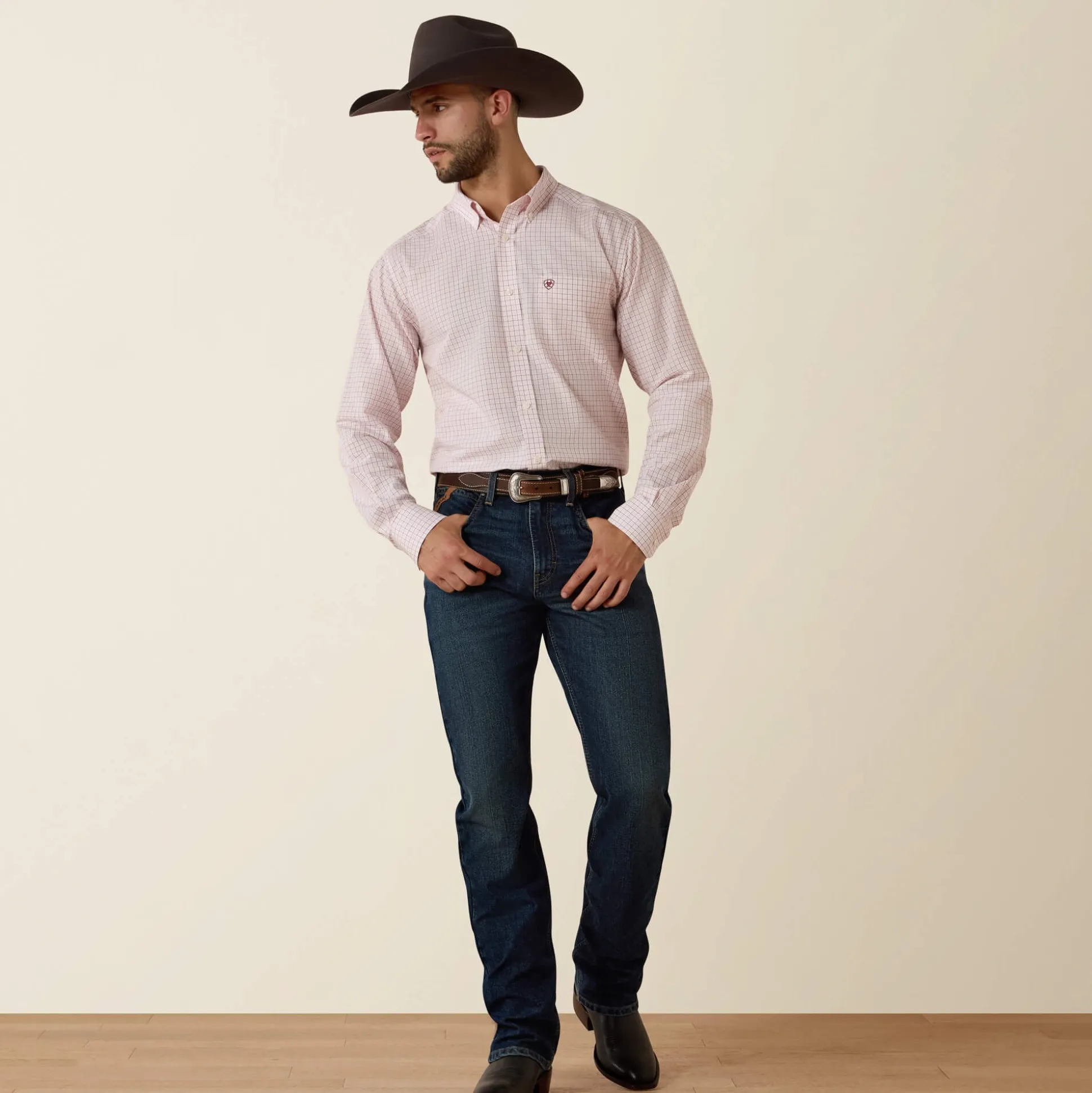 Wrinkle Free Wenzel Fitted Shirt