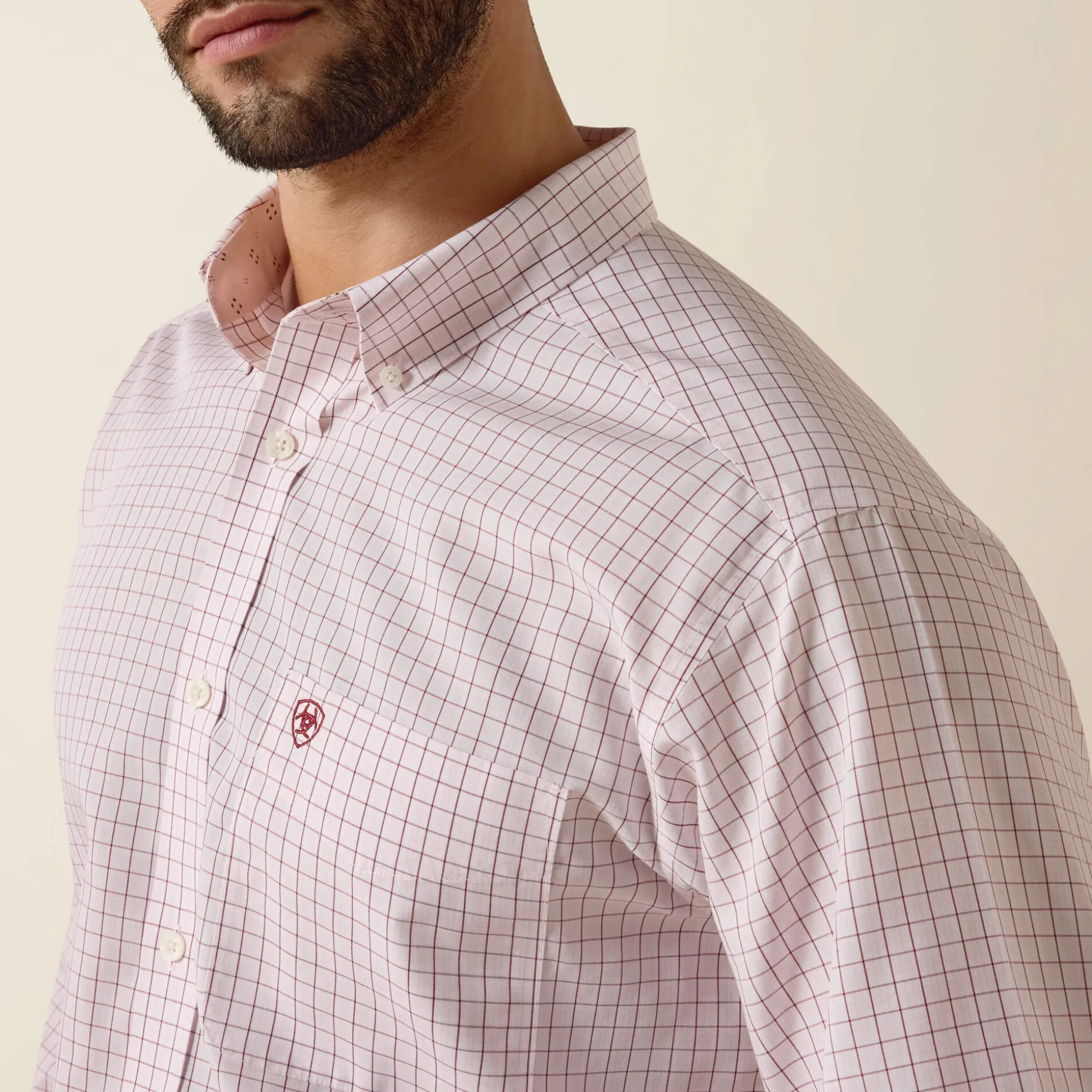 Wrinkle Free Wenzel Fitted Shirt