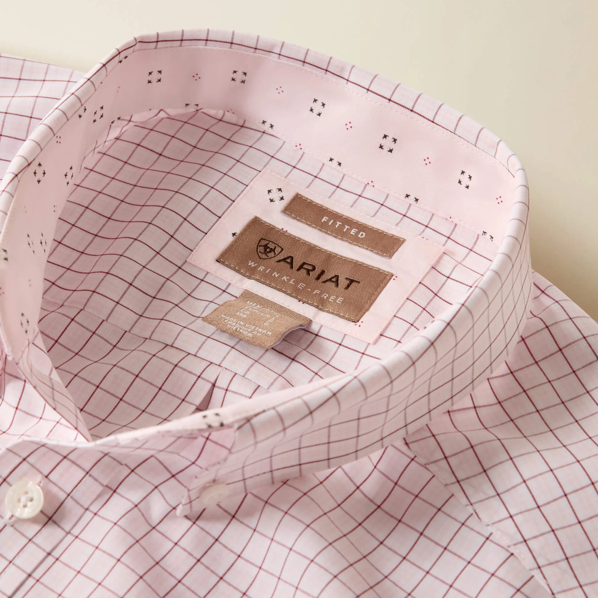 Wrinkle Free Wenzel Fitted Shirt
